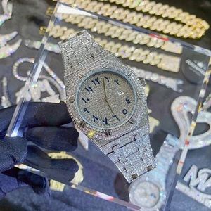 Men’s Lab Diamond Moissanite Watch